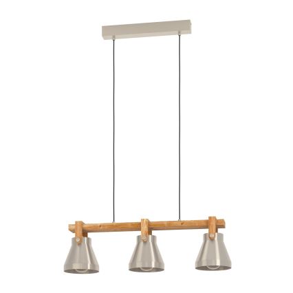 Eglo - Chandelier on a string 3xE27/40W/230V