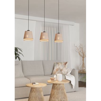 Eglo - Chandelier on a string 3xE27/40W/230V