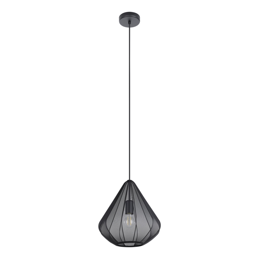 Eglo - Chandelier on a string 1xE27/40W/230V d. 33,5 cm black