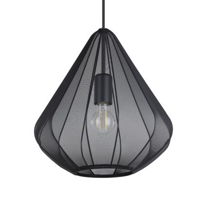 Eglo - Chandelier on a string 1xE27/40W/230V d. 33,5 cm black