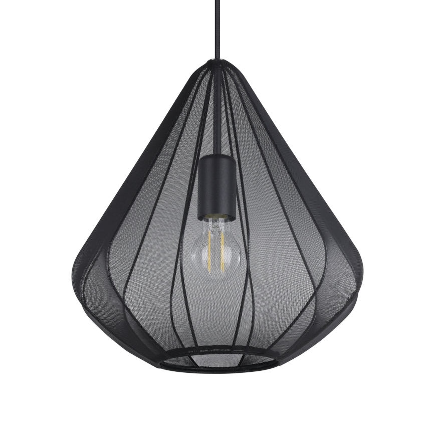 Eglo - Chandelier on a string 1xE27/40W/230V d. 33,5 cm black