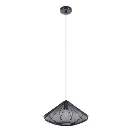 Eglo - Chandelier on a string 1xE27/40W/230V d. 42,5 cm black