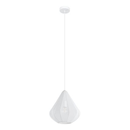 Eglo - Chandelier on a string 1xE27/40W/230V d. 33,5 cm white
