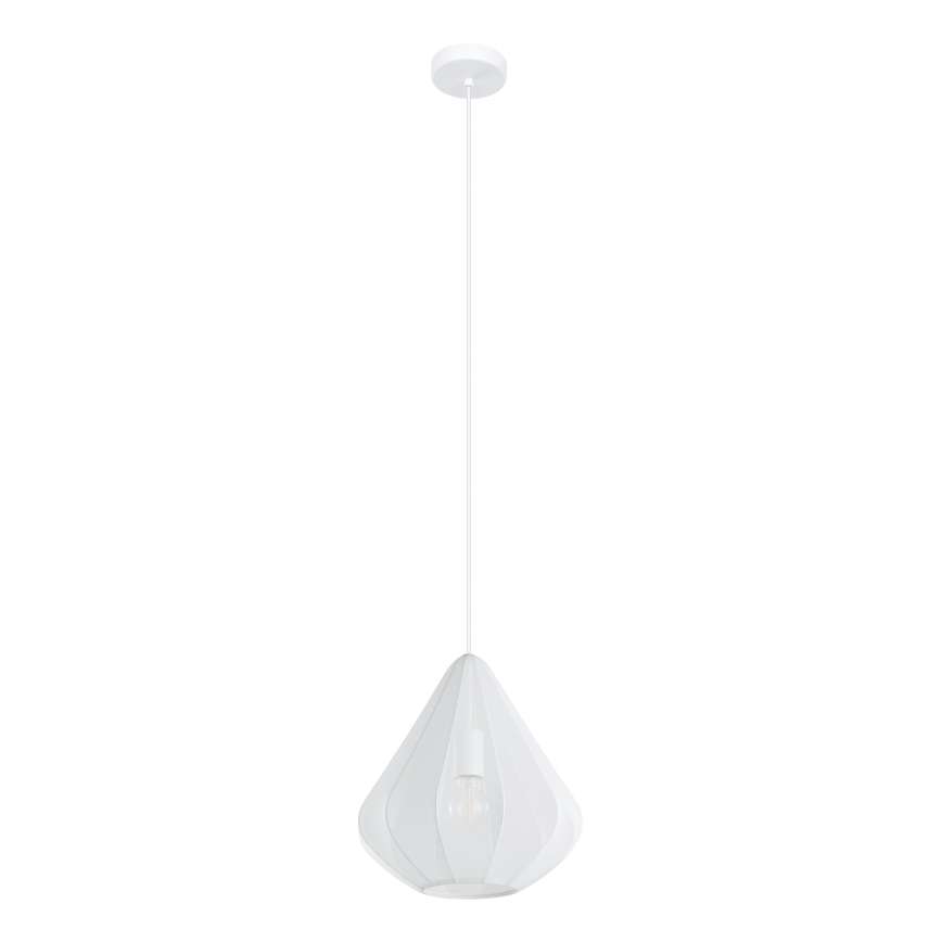 Eglo - Chandelier on a string 1xE27/40W/230V d. 33,5 cm white