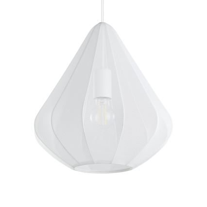 Eglo - Chandelier on a string 1xE27/40W/230V d. 33,5 cm white