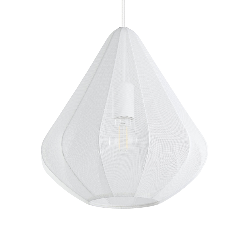 Eglo - Chandelier on a string 1xE27/40W/230V d. 33,5 cm white