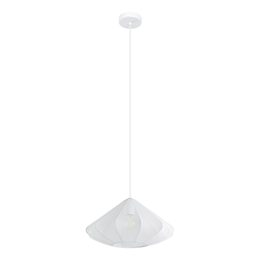 Eglo - Chandelier on a string 1xE27/40W/230V d. 42,5 cm white