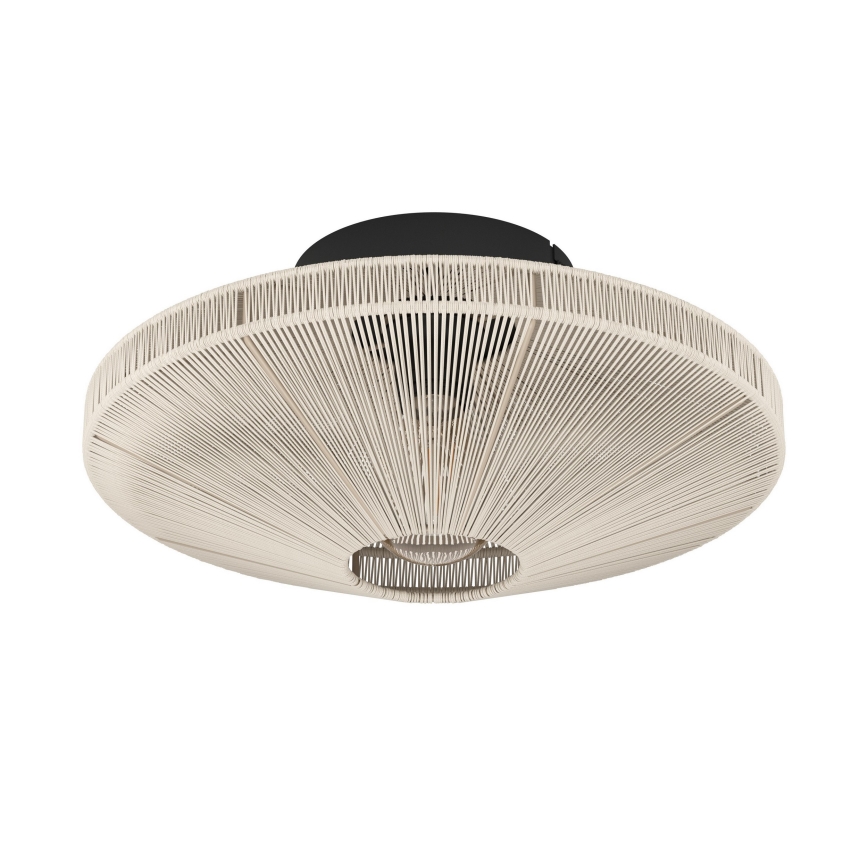 Eglo - Ceiling light 1xE27/40W/230V Ø 38 cm cream