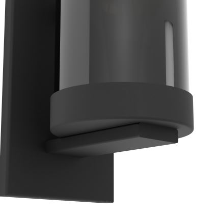 Eglo - Wall light 1xE27/40W/230V black