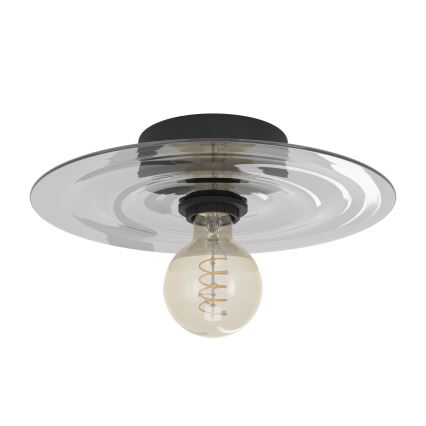 Eglo - Ceiling light 1xE27/40W/230V grey