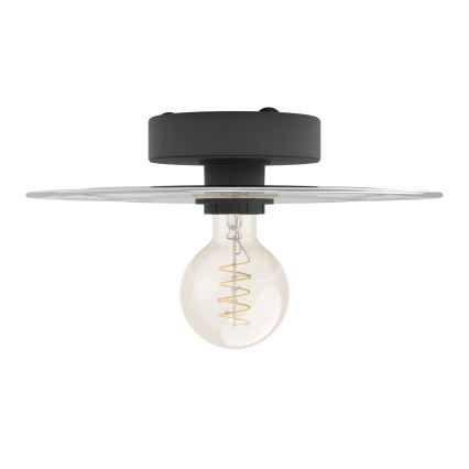 Eglo - Ceiling light 1xE27/40W/230V grey