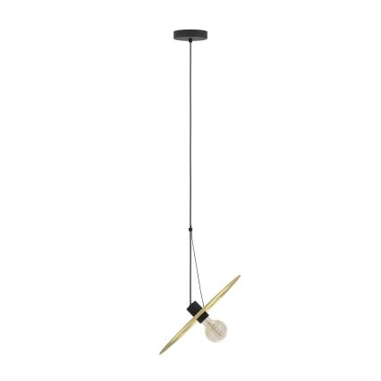 Eglo - Chandelier on a string 1xE27/40W/230V gold
