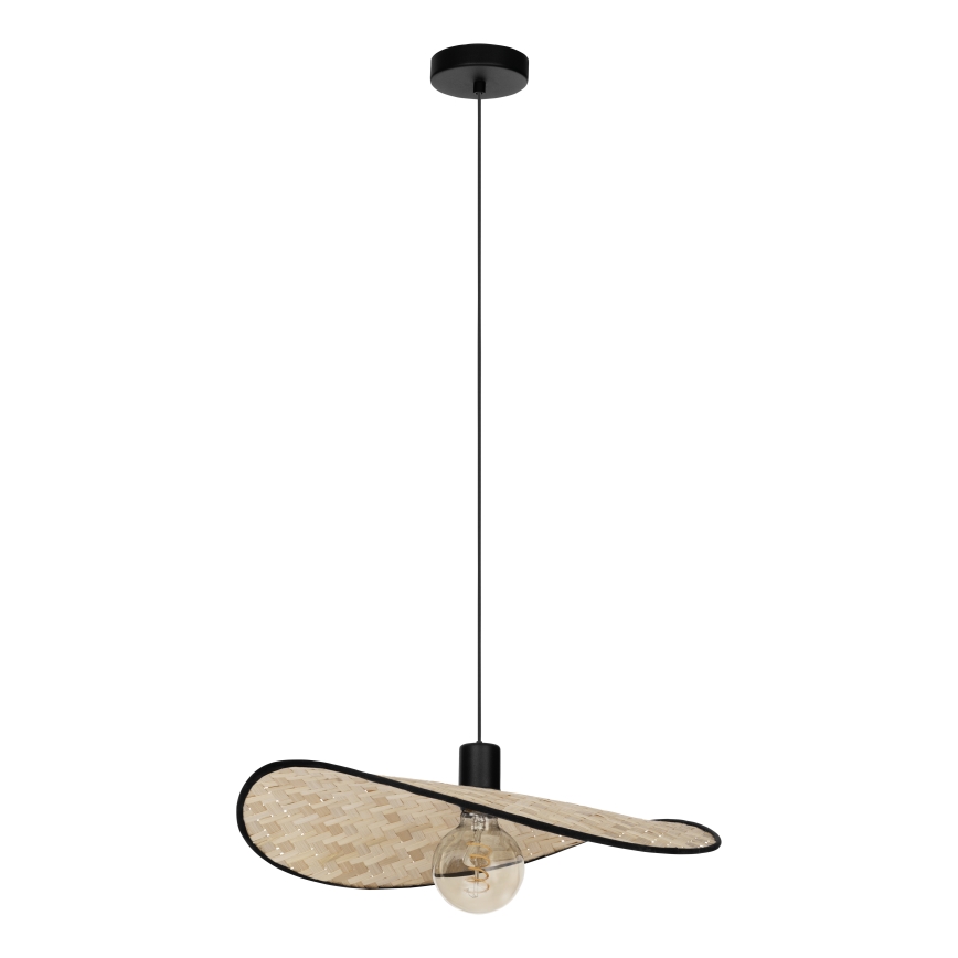 Eglo - Chandelier on a string 1xE27/40W/230V brown