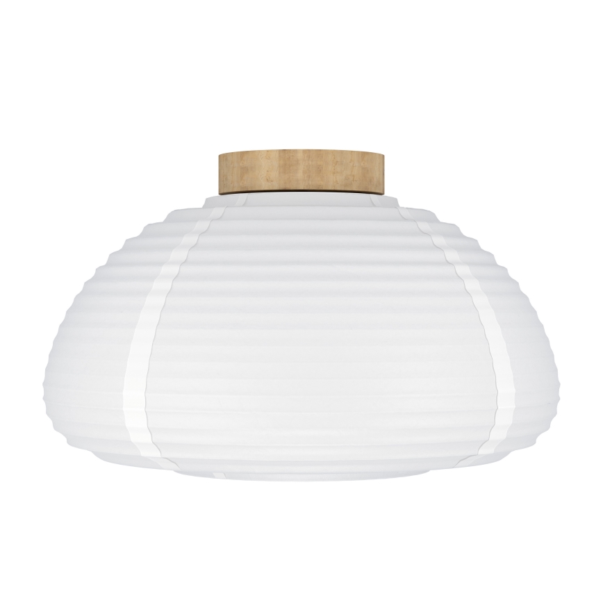 Eglo - Ceiling light 1x E27/40W/230V Ø 40 cm white/beige