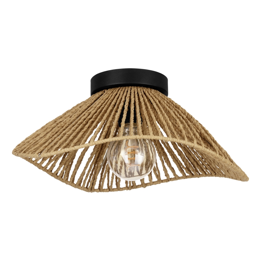 Eglo - Ceiling light 1xE27/60W/230V brown