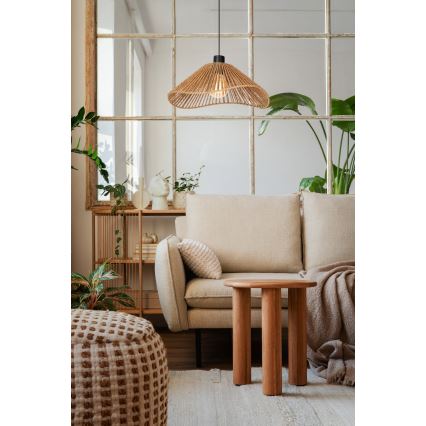 Eglo - Chandelier on a string 1xE27/60W/230V brown