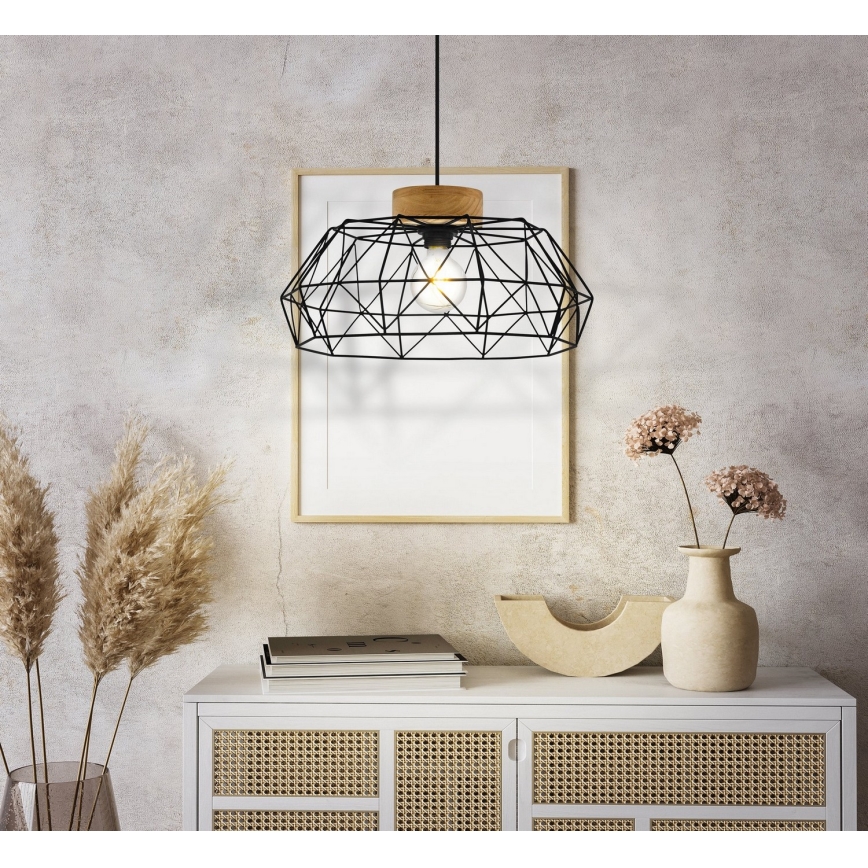 Eglo - Cable Pendant Light 1xE27/60W/230V