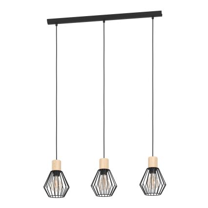 Eglo - Chandelier on a string 3xE27/60W/230V