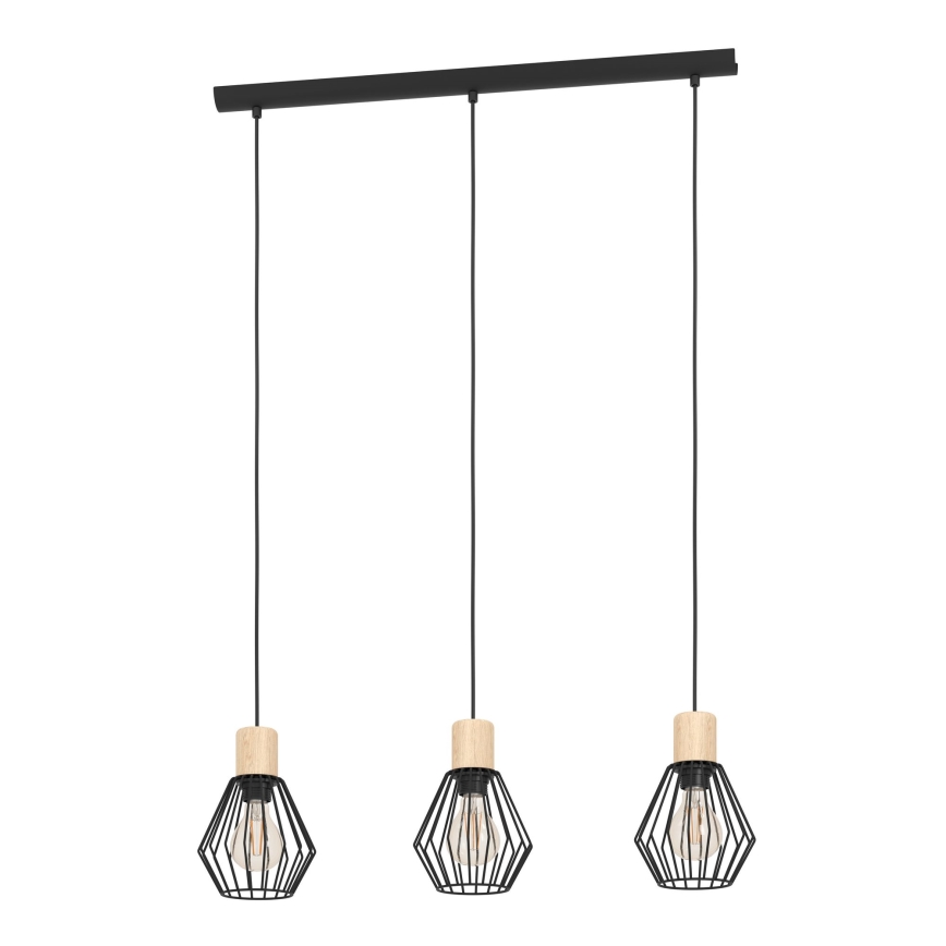 Eglo - Chandelier on a string 3xE27/60W/230V