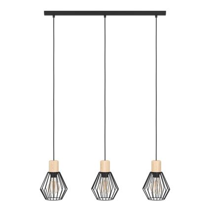 Eglo - Chandelier on a string 3xE27/60W/230V