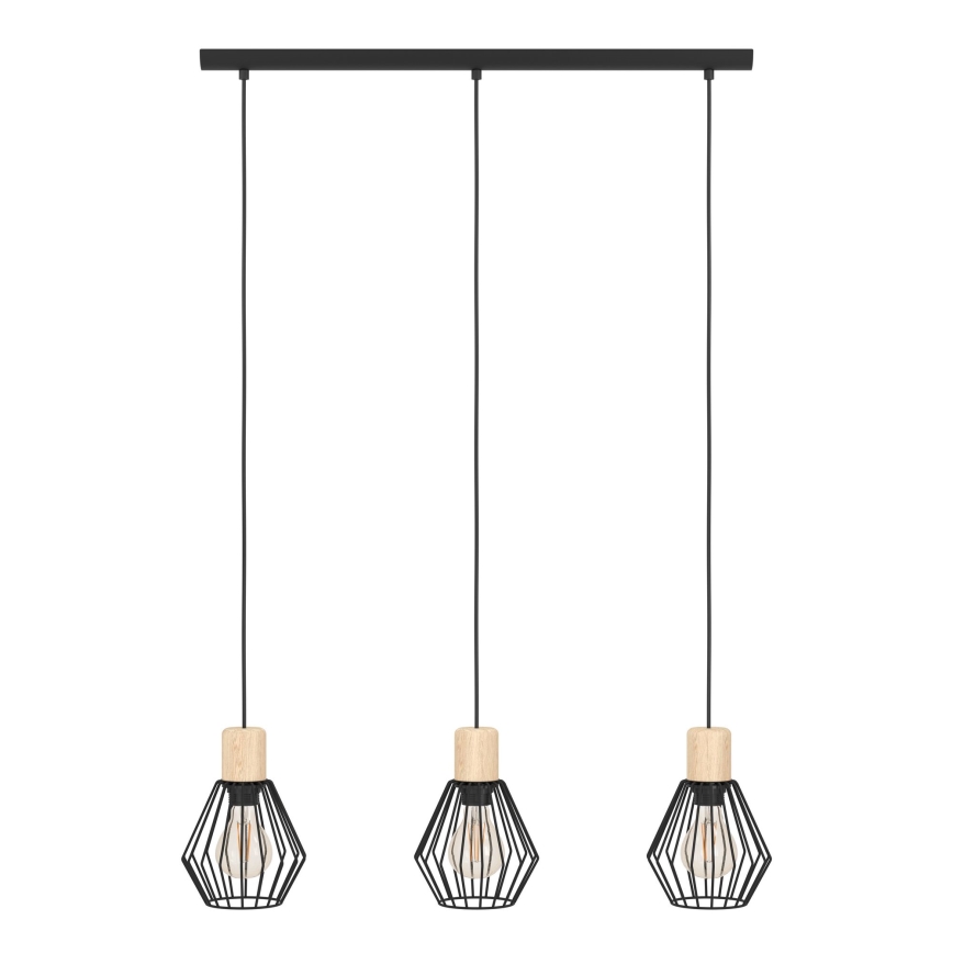 Eglo - Chandelier on a string 3xE27/60W/230V
