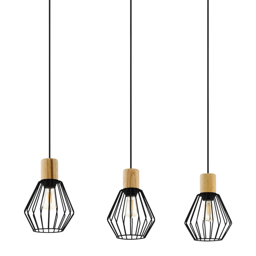 Eglo - Chandelier on a string 3xE27/60W/230V