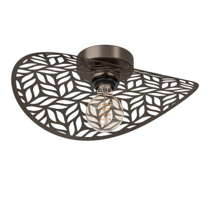 Eglo - Ceiling light 1xE27/60W/230V Ø 40 cm bronze