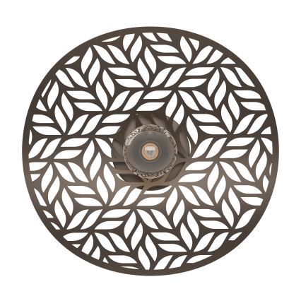 Eglo - Ceiling light 1xE27/60W/230V Ø 40 cm bronze