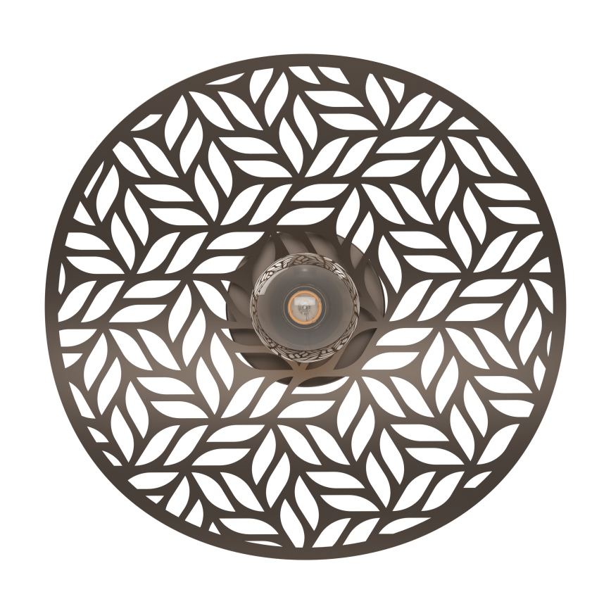 Eglo - Ceiling light 1xE27/60W/230V Ø 40 cm bronze