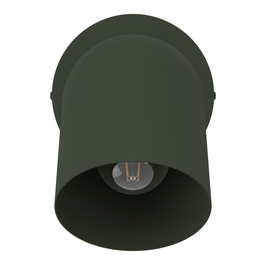 Eglo - Wall-mounted spotlight 1xE14/40W/230V green