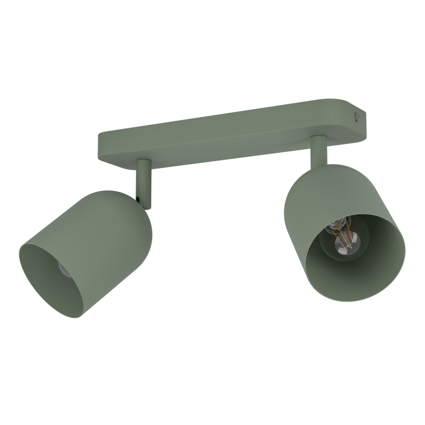 Eglo - Spotlight 2xE14/40W/230V, Green