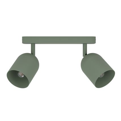 Eglo - Spotlight 2xE14/40W/230V, Green