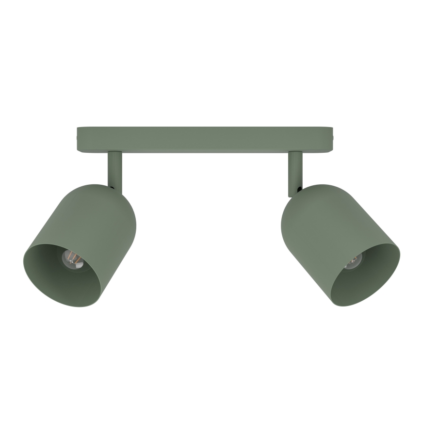 Eglo - Spotlight 2xE14/40W/230V, Green
