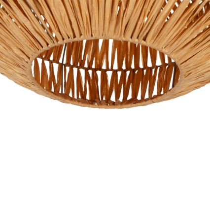 Eglo - Ceiling light 1x E27/40W/230V, Ø 38 cm, brown