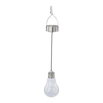 Eglo 48514 - LED Solar pendant light LED/0,06W/1,2V IP44 shiny chrome