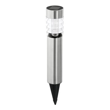 Eglo 48581 - Solar lamp LED/0,06W/1,2V IP44 matte chrome