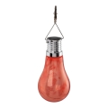 Eglo 48624 - LED Solar light LED/0,06W/80 mAh red