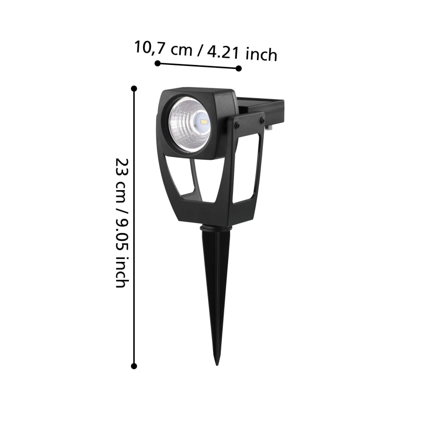 Eglo 48719 - LED Solar floodlight SOLAR 1xLED/0,1W/3,2V IP44