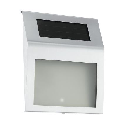 Eglo 48875 - LED Solar house number LED/1,2W/1,2V 300 mAh IP44 matte chrome