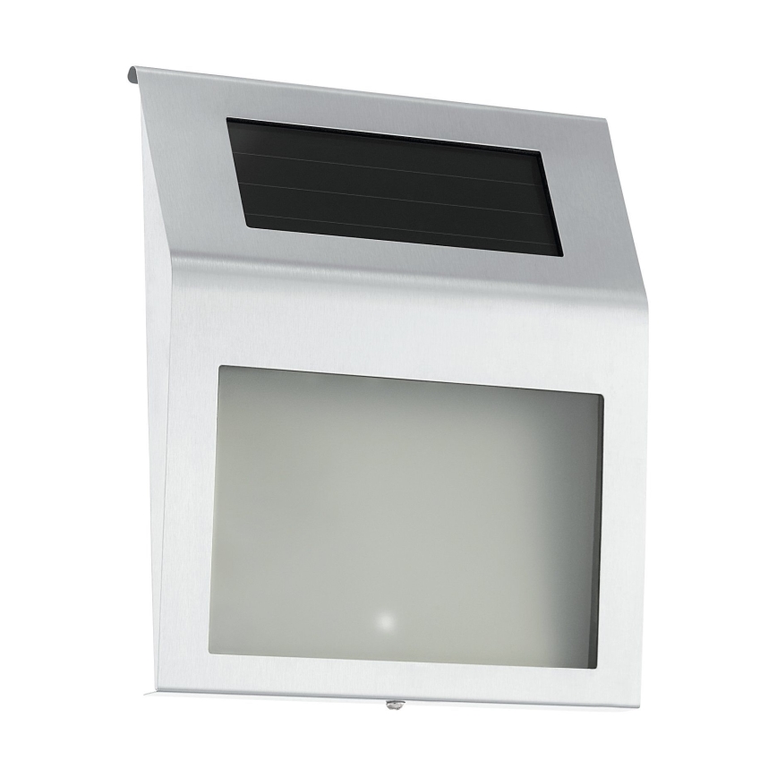 Eglo 48875 - LED Solar house number LED/1,2W/1,2V 300 mAh IP44 matte chrome