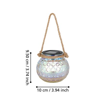 Eglo 48952 - LED Solar light LED/0,03W/1,2V 3000 mAh