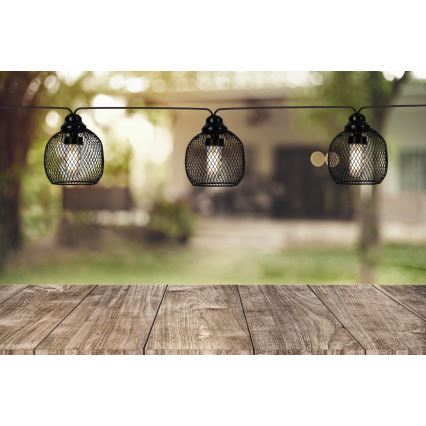 Eglo 48964 - LED Solar String Lights 8xLED/3m 600 mAh IP44