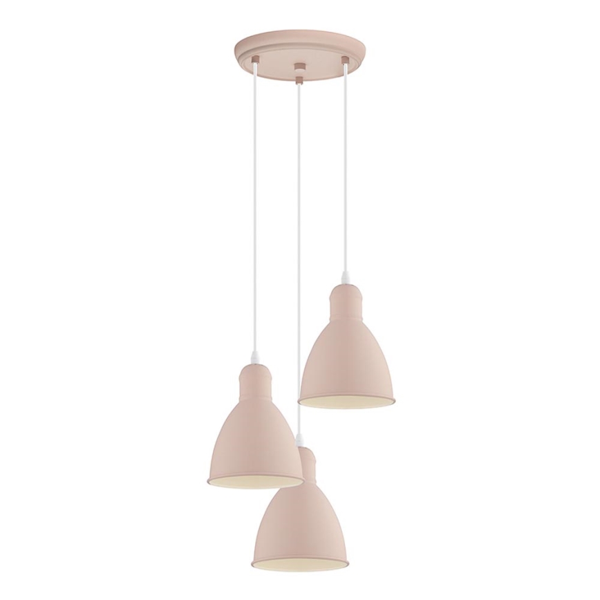 EGLO 49084 - Chandelier on a string PRIDDY-P 3xE27/60W/230V