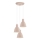 EGLO 49084 - Chandelier on a string PRIDDY-P 3xE27/60W/230V