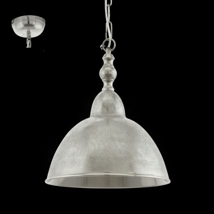 Eglo 49178 - Chandelier on a chain EASINGTON 1xE27/60W/230V d. 350 mm
