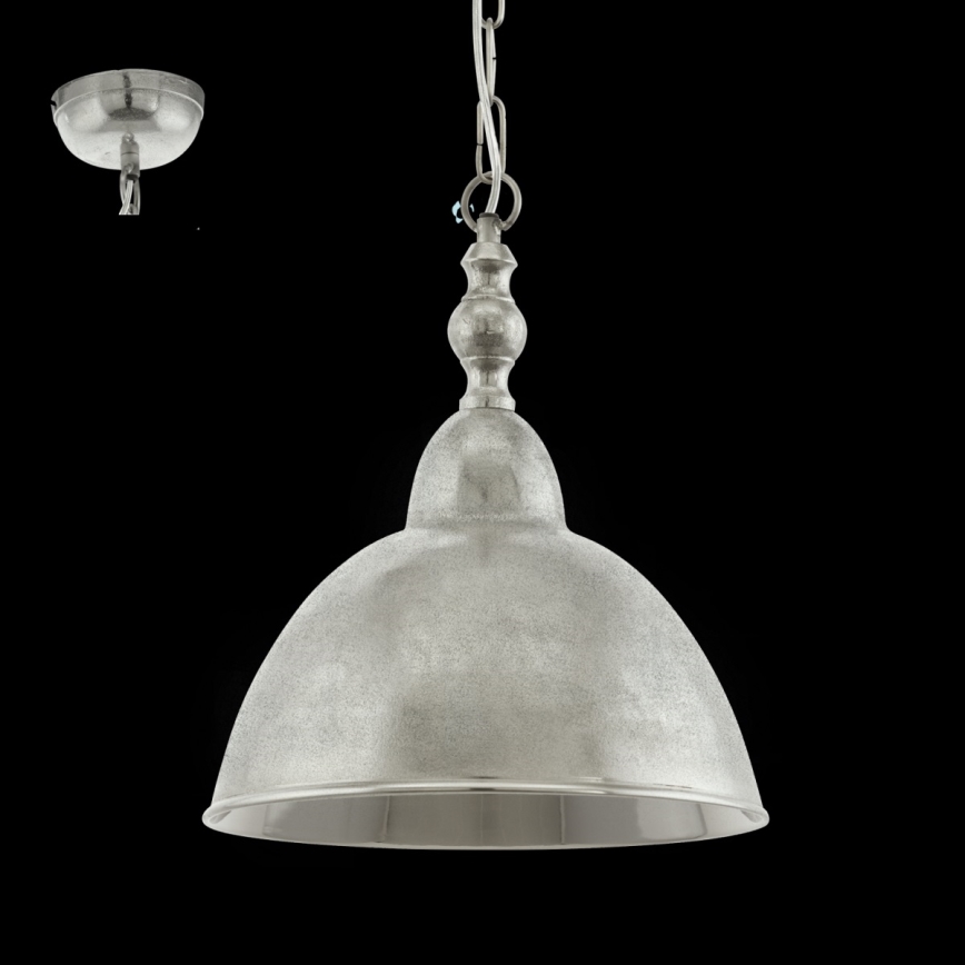 Eglo 49178 - Chandelier on a chain EASINGTON 1xE27/60W/230V d. 350 mm
