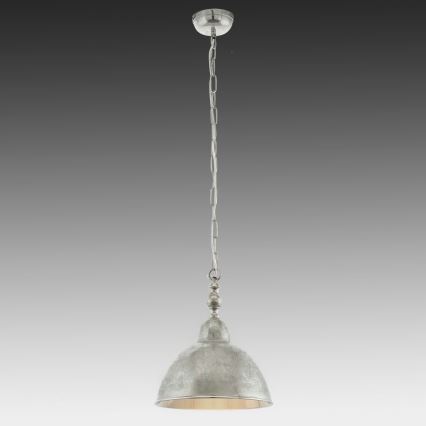 Eglo 49178 - Chandelier on a chain EASINGTON 1xE27/60W/230V d. 350 mm