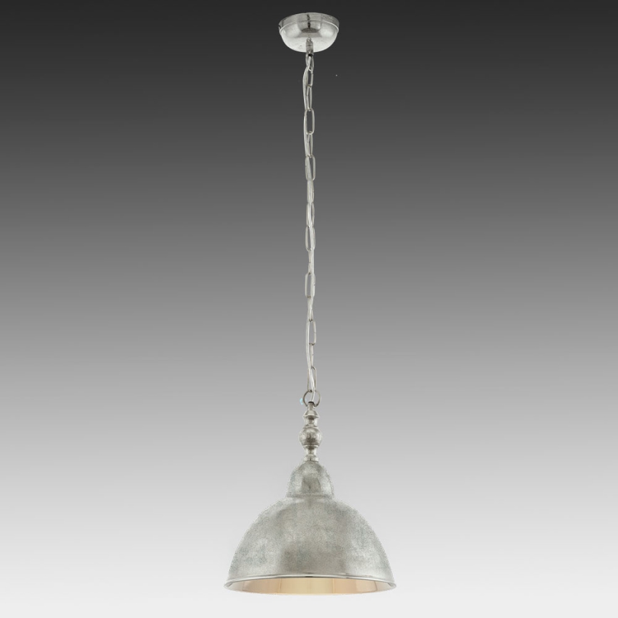 Eglo 49178 - Chandelier on a chain EASINGTON 1xE27/60W/230V d. 350 mm