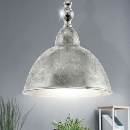 Eglo 49183 - Chandelier EASINGTON 1xE27/60W/230V