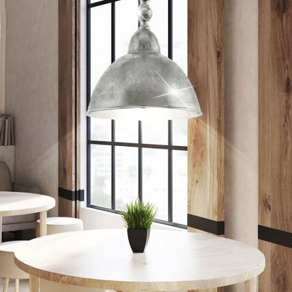 Eglo 49183 - Chandelier EASINGTON 1xE27/60W/230V